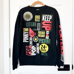 Bruno Mars 24K Magic World Tour Men's Sweater / Size Small